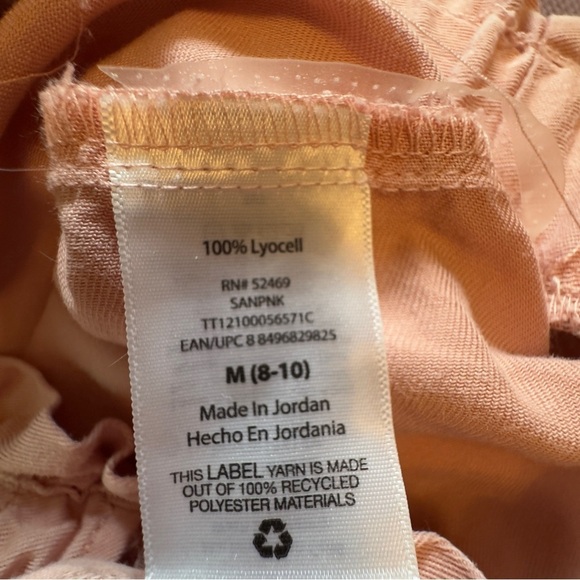 Lot of 4 Stylish Women's Shorts- Pink, Brown, Striped Linen Blend Sizes M and L - Picture 16 of 16